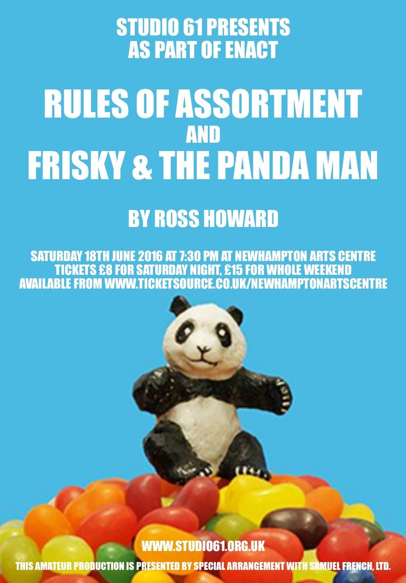 Rules of Assortment and Frisky & the Panda Man